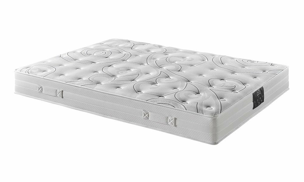 Ce matelas blanc, orné d'un motif floral et d'une surface capitonnée, bénéficie d'une qualité exceptionnelle. Ses poignées latérales assurent une manipulation aisée, ce qui en fait un complément pratique rappelant l'élégance parisienne. Canape Paris by Atelier Bis