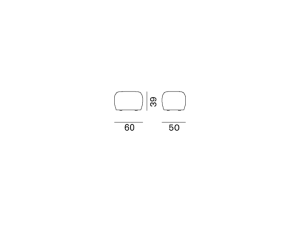 Une image d'un noir absolu, sans aucun détail visible, rappelant une soirée parisienne maussade, peut-être mieux appréciée dans le confort d'un canapé moelleux. Canape Paris by Atelier Bis