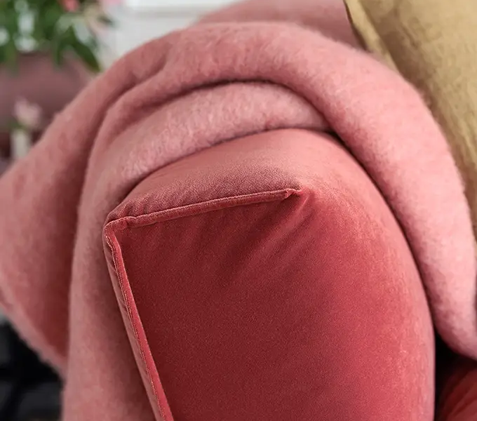 coussins moelleux et un design élégant