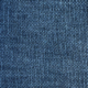 Gros plan d'un tissu bleu texturé avec un petit motif répétitif en forme de grille. Canape Paris by Atelier Bis